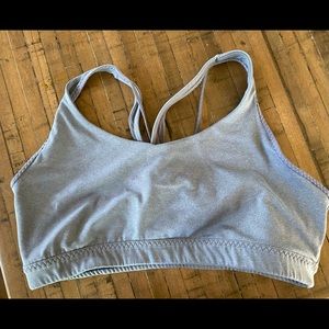 Athleta grey sports bra